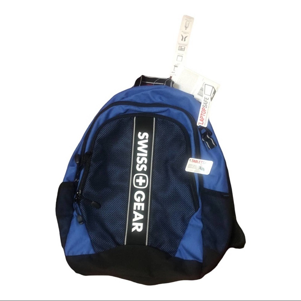 NEW WITHOUT TAGS - Wenger Swiss Gear Mercury Backpack - Blue & Black
